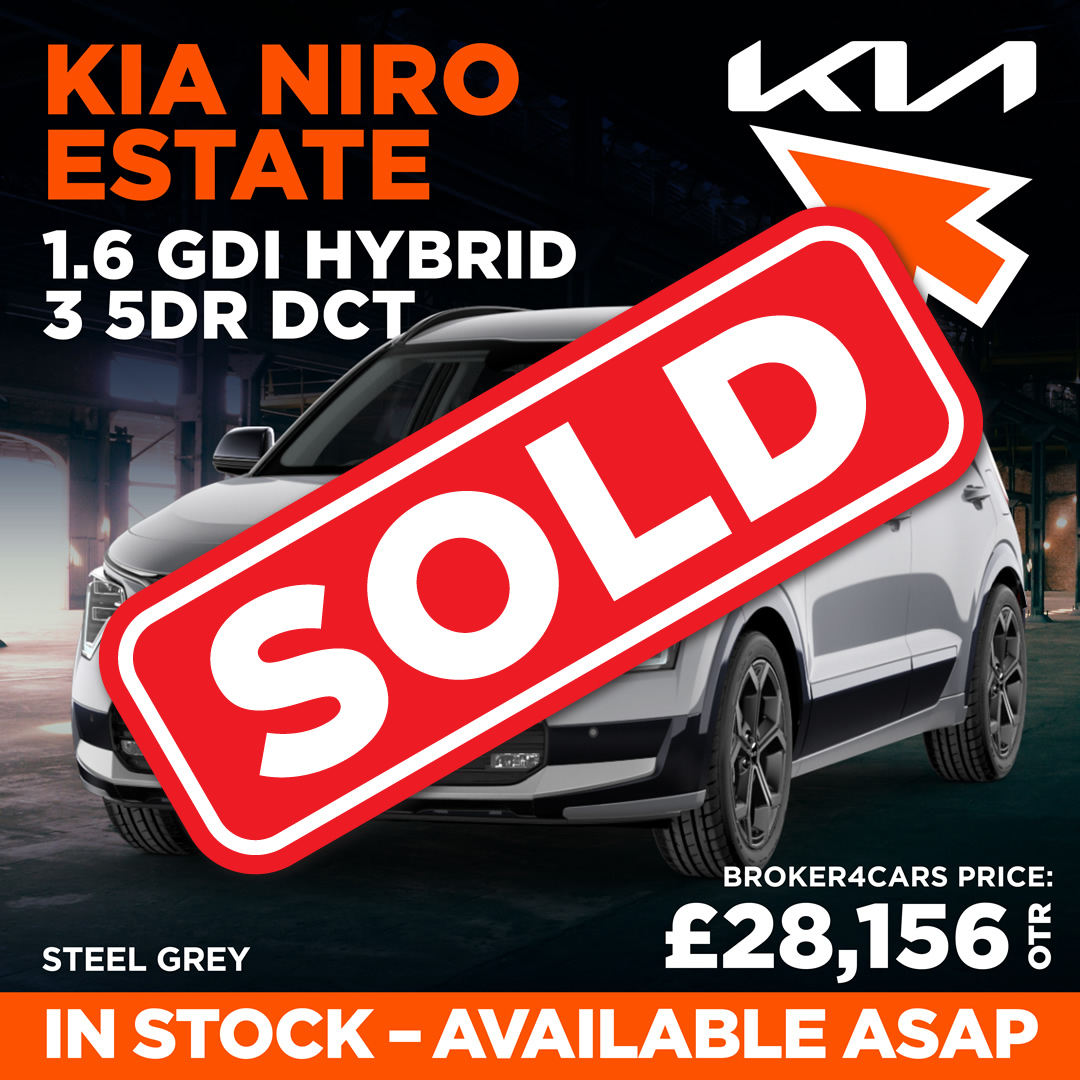 KIA NIRO ESTATE 1.6 GDi Hybrid 3 5dr DCT. Sold
